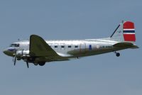 LN-WND @ EGSH - An unusual visitor. - by Graham Reeve