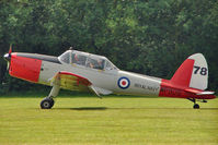 G-BVTX - 1952 De Havilland DHC-1 Chipmunk 22A, c/n: C1/0705 wears Serial WP809 - by Terry Fletcher