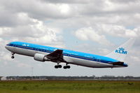 PH-BZD @ EHAM - Take-off of a KLM 767-300 from Schiphol airport. - by Henk van Capelle