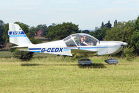 G-CEDX - 2006 Cosmik Aviation Ltd EV-97 TEAMEUROSTAR UK, c/n: 2827 visitor to Baxterley - by Terry Fletcher