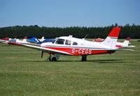 G-CEGS @ EGLM - Cherokee Warrior II at White Waltham, Ex N6391C - by moxy