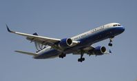 N596UA @ KLAX - Landing at LAX - by Todd Royer