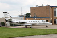 N550KD @ KIOW - Parked on the ramp