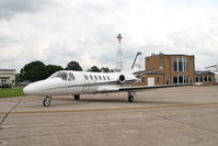 N550KD @ KIOW - Parked on the ramp