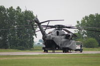 164864 @ KDVN - Parked on runway the day after the air show.