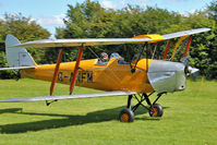 G-ANFM - 1941 De Havilland DH82A Tiger Moth, c/n: 83604 at Baxterley - by Terry Fletcher