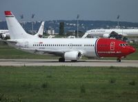 LN-KKO @ LFPO - c/n 2021 was delivered new to Malev twenty years ago on lease by GPA which subsequently changed the name into GECAS but still owns the 733. The latter was placed by Norwegian Air Shuttle in 2004
