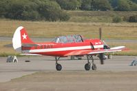 G-BXAV @ EGFH - Taxying on the apron. Re-registered G-SPUT on 18 June 2012. - by Roger Winser