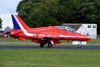 XX177 @ EGBP - backtracking up the runway after its display at the Cotswold Airshow - by Chris Hall