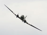ZA947 @ EGBP - BBMF Dakota displaying at the Cotswold Airshow in its new colour scheme - by Chris Hall
