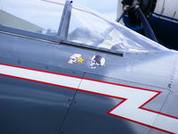 G-BTUB @ EGBP - close up of the artwork on the fuselage - by Chris Hall