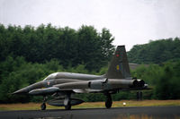 K-3052 @ EHTW - NF-5A of 315 sqn of the Royal Netherlands Air Force on the runway at Twente air base. - by Henk van Capelle