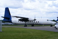 HA-FAF @ EGBP - ex Farnair Hungary F-27 stored at Kemble - by Chris Hall