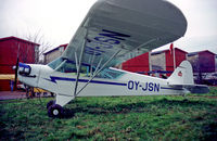 OY-JSN @ EKAV - Avedoere Air strip outside Copenhagen 24.4.01
ex N311PB - by leo larsen