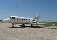 N620A @ KAXN - Dassault Falcon 20 on the ramp. - by Kreg Anderson