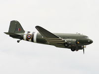 ZA947 @ EGBP - BBMF Dakota displaying at the Cotswold Airshow in its new colour scheme - by Chris Hall