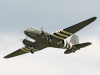 ZA947 @ EGBP - BBMF Dakota displaying at the Cotswold Airshow in its new colour scheme - by Chris Hall