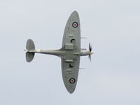 AB910 @ EGBP - BBMF Spitfire displaying at the Cotswold Airshow 2011 - by Chris Hall
