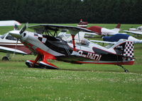 G-INDI @ EGLM - Pitts S-2C at White Waltham. Ex N130PS - by moxy