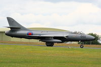 G-GAII @ EGBP - taxiing along the runway prior to its display at the Cotswold Airshow - by Chris Hall