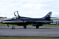 G-VETA @ EGBP - parked on the flight line prior to its display at the Cotswold Airshow - by Chris Hall