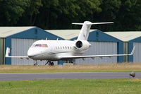 VP-CFT @ EGBP - visitor to the Cotswold Airshow - by Chris Hall