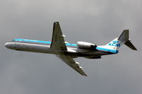 PH-OFA @ EHAM - KLM Fokker 100 turning away after take off from Schiphol airport. - by Henk van Capelle
