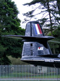 WA638 @ EGBP - Martin Baker Meteor T7 used for testing the JSF ejection seat - by Chris Hall