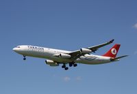 TC-JIH @ KORD - Airbus A340-300 - by Mark Pasqualino
