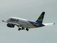 N533NK @ KDTW - A brand-new Airbus takes to the air at Detroit. - by Daniel L. Berek