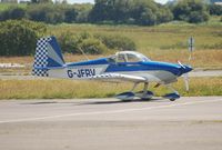 G-JFRV @ EGFH - Visiting Vans RV-7A. - by Roger Winser