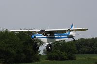 N160CW @ 7V3 - Piper PA-18 - by Mark Pasqualino