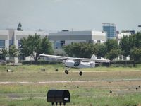 N28MX @ POC - Lifting off quickly on runway 26L - by Helicopterfriend