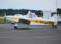 G-BHUU @ EGTB - Pawnee glider tug at Wycombe Air Park - by moxy
