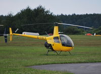 G-TOLY @ EGTB - Robinson R22 Beta at Wycombe Air Park - by moxy