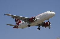 N528VA @ KLAX - Landing at LAX - by Todd Royer