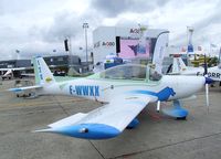 F-WWXX @ LFPB - Issoire Aviation APM-30 Lion at the Aerosalon 2011, Paris - by Ingo Warnecke