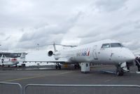 F-HMLA @ LFPB - Bombardier CL-600-2E25 Regional Jet CRJ-1000 at the Aerosalon 2011, Paris