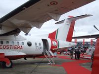 MM62208 @ LFPB - ATR 42-500 MP of the Guardia Costiera Italiana at the Aerosalon 2011, Paris - by Ingo Warnecke