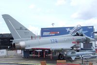 MM7312 @ LFPB - Eurofighter EF2000 Typhoon of the Aeronautica Militare Italiana AMI (Italian Air Force) at the Aerosalon 2011, Paris