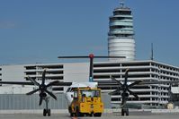 LX-LGE @ LOWW - Luxair Dash 8-400 - by Dietmar Schreiber - VAP