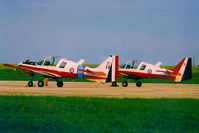 XX540 @ LMML - Bulldog XX540/15 & XX698/9 of 4FTS RAF - by raymond