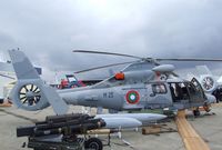 F-ZWBI @ LFPB - Eurocopter AS.565MB Panther in the colours of the bulgarian navy at the Aerosalon 2011, Paris