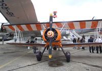 N707TJ @ LFPB - Boeing A75N1 (Stearman PT-17) at the Aerosalon 2011, Paris