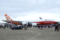 N6067E @ LFPB - Boeing 747-8JK at the Aerosalon 2011, Paris - by Ingo Warnecke
