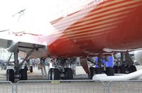 N6067E @ LFPB - Boeing 747-8JK at the Aerosalon 2011, Paris - by Ingo Warnecke