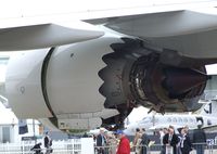 N6067E @ LFPB - Boeing 747-8JK at the Aerosalon 2011, Paris - by Ingo Warnecke