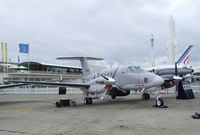 AS1126 @ LFPB - Hawker Beechcraft B200 King Air of the Armed Forces of Malta at the Aerosalon 2011, Paris - by Ingo Warnecke