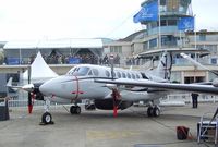 N1459 @ LFPB - Hawker Beechcraft B300 Super King Air 350ER Special Missions Demonstrator at the Aerosalon 2011, Paris - by Ingo Warnecke