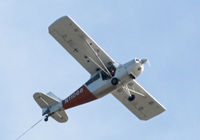 N11088 - Nice Champ hard at work towing a banner over Point Pleasant beach, NJ - by Daniel L. Berek